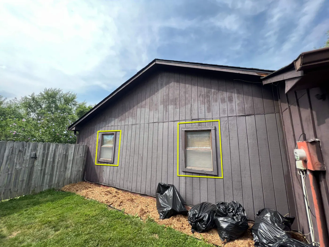 Energy-efficient windows installed in a Ellettsville home